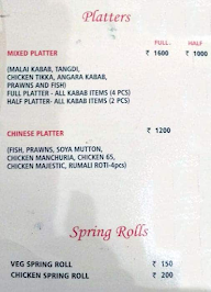 Imperial Multi-Cuisine Restaurant menu 6