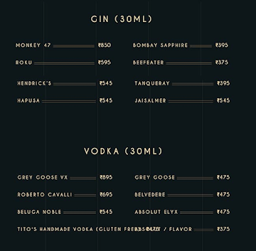 Bohca menu 