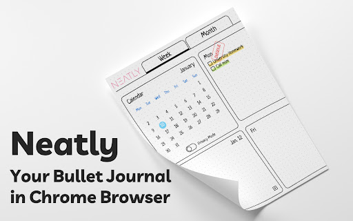 Neatly - Bullet Journal and Task Manager
