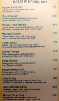 Punjabi Handi menu 5