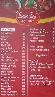 Sachin's Dragon Villa menu 6