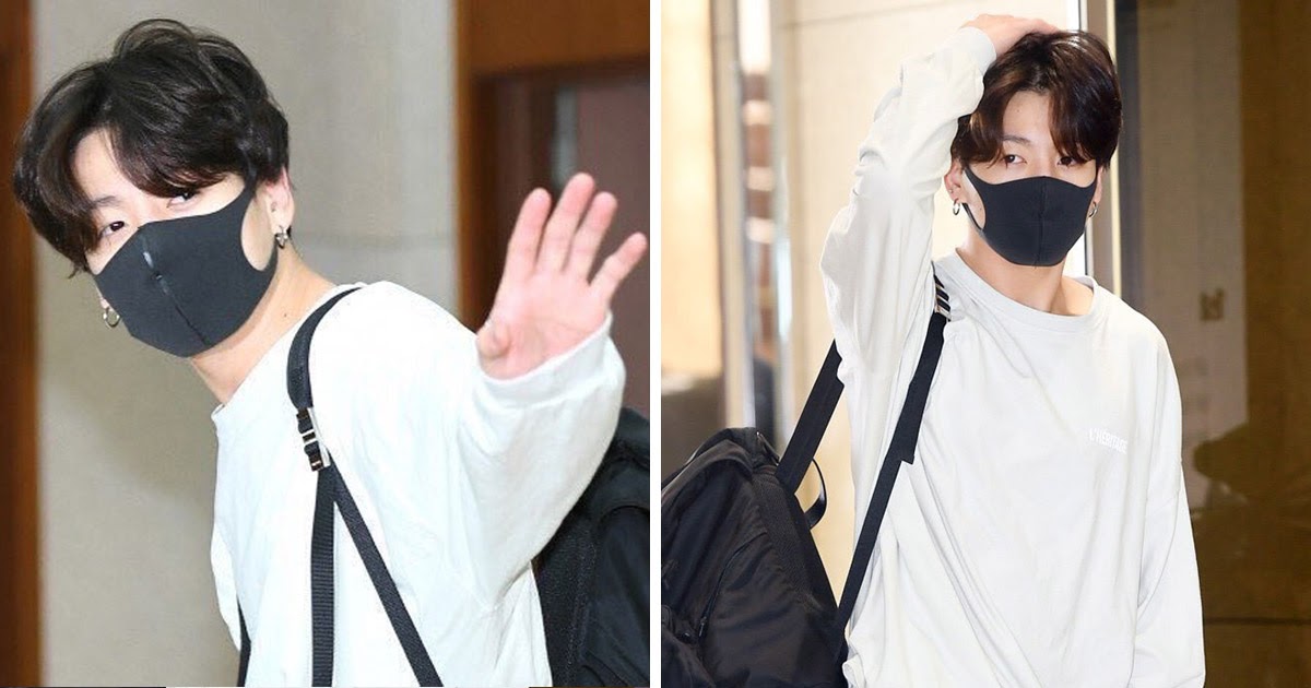 Jungkook Turned The Airport Into His Runway And ARMYs Can't Handle It