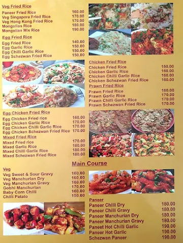 Singh Flavours menu 