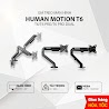 Giá Treo Màn Hình Human Motion T6/ T6 Pro/ T6 Pro Dual - Phù Hợp Với Màn Hình 17" - 32" Siêu Tiện Dụng - Hàng Chính Hãng