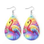 Flamingo Earrings 1