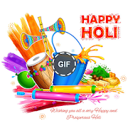 Holi GIF 2018  Icon