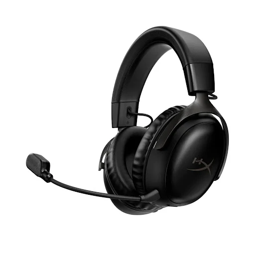 Tai nghe Gaming Over-ear không dây HyperX Cloud III Wireless BLK GAM HS (77Z45AA)