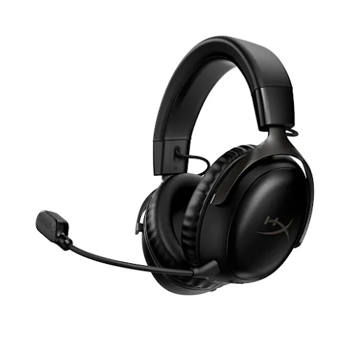 Tai nghe Gaming Over-ear không dây HyperX Cloud III Wireless BLK GAM HS (77Z45AA)