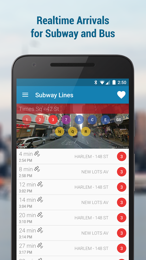 How do you view a NY Subway map on a smartphone?