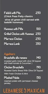 Moh Maya Cafe menu 8