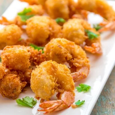 Golden Fry Prawns