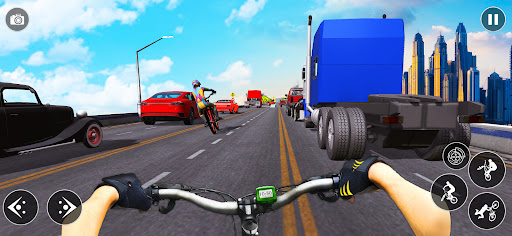 Screenshot Crazy Traffic Bicycle Rider 3D