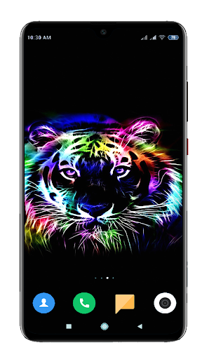 Neon Animals Wallpaper HD