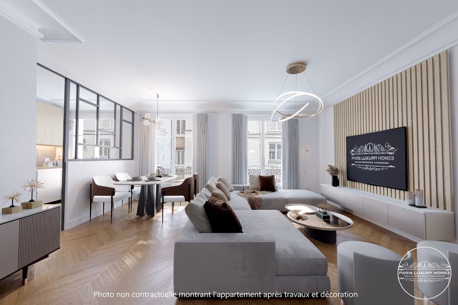 Vente appartement 3 pièces 82 m² à Paris 2ème (75002), 1 390 000 €