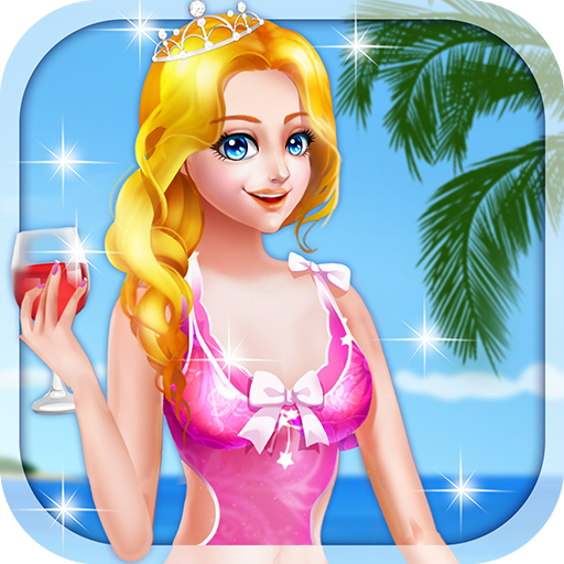 Bikini Girl Pool Party icon