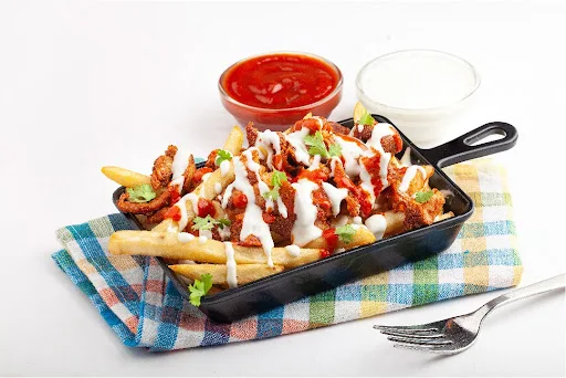 Doner Chicken Fries With Chilli Garlic Sauce