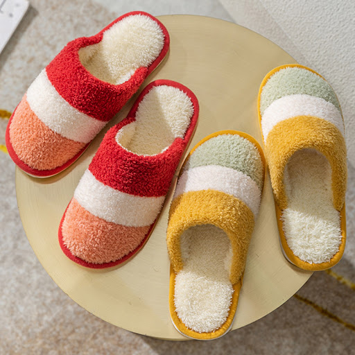 Title 2, Plush Cotton Womens Thick-soled Non-slip Coupl...
