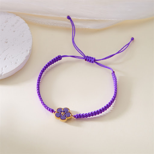 Title 2, Womens Fashion Hand-woven Flower Bracelet Styl...