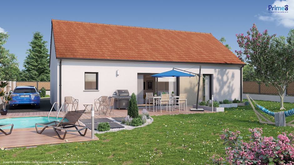 Vente maison neuve 4 pièces 93 m² à Champs-sur-Yonne (89290), 204 345 €