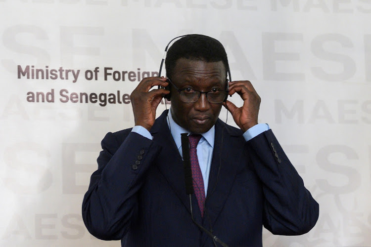 Senegal's new Prime Minister Amadou Ba, pictured here at the Presidential Palace in Dakar, Senegal, February 16 2020. Picture: ANDREW CABALLERO-RYNOLDS/REUTERS