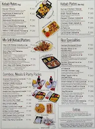 Cafe Arabia menu 1