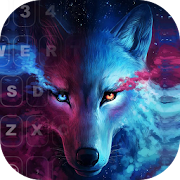 Ice Wolf Throne Keyboard Theme  Icon