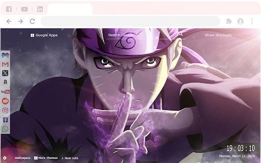 Naruto Uzumaki New Tab 2024