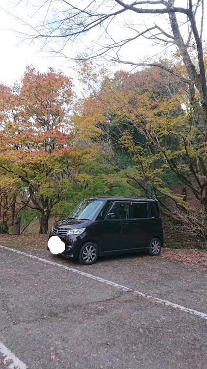 ルークスの紅葉と愛車に関するカスタム事例の投稿画像1枚目