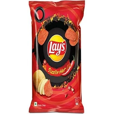 Lays Sizzling Hot 50 Gm