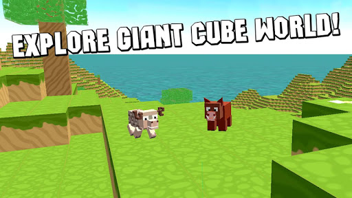 Cube World Survival Simulator