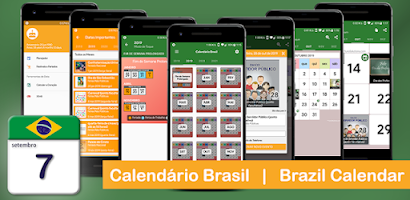 Brazil Calendar - Calendar2U Screenshot