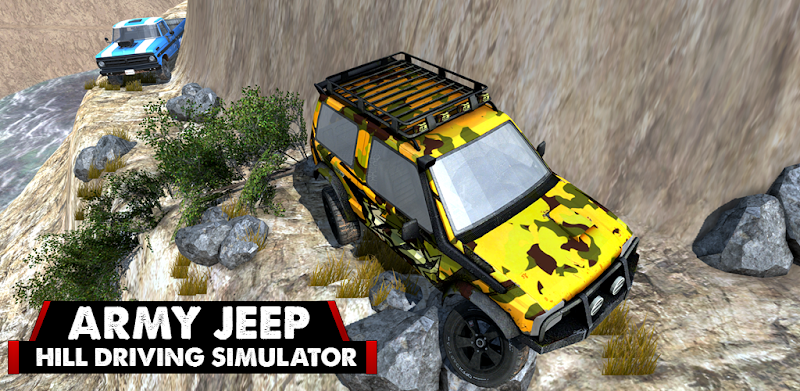 Prado Hill Driving Simulator: Free Army Jeep Drive