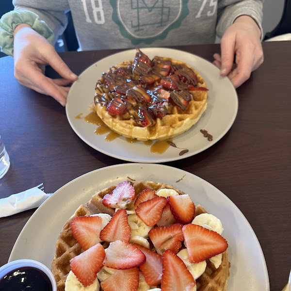 Absolutely delicious custom waffles