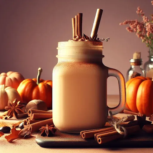 Pumpkin Spice Frappe [450 Ml Mason Jar]