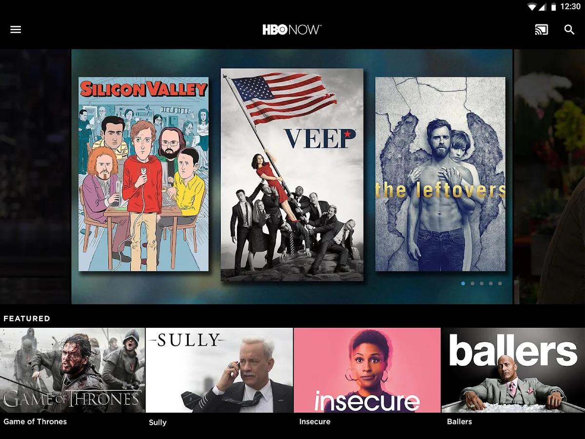   HBO NOW: Series, movies & more- 스크린샷 