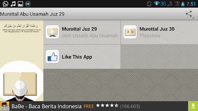 Murottal Abu Usamah Juz 29 Apps Bei Google Play