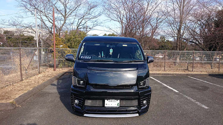 ハイエースバンの東京箱愛會・ハコノリクラブ・あけましておめでとうございます・今年もよろしくお願いしますに関するカスタム事例の投稿画像1枚目