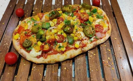 Pinsa Pizza- Peri Peri Veg Pizza