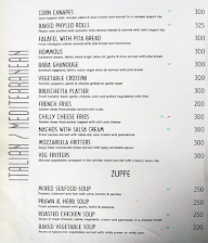 Azzuri Bay Restaurant menu 5