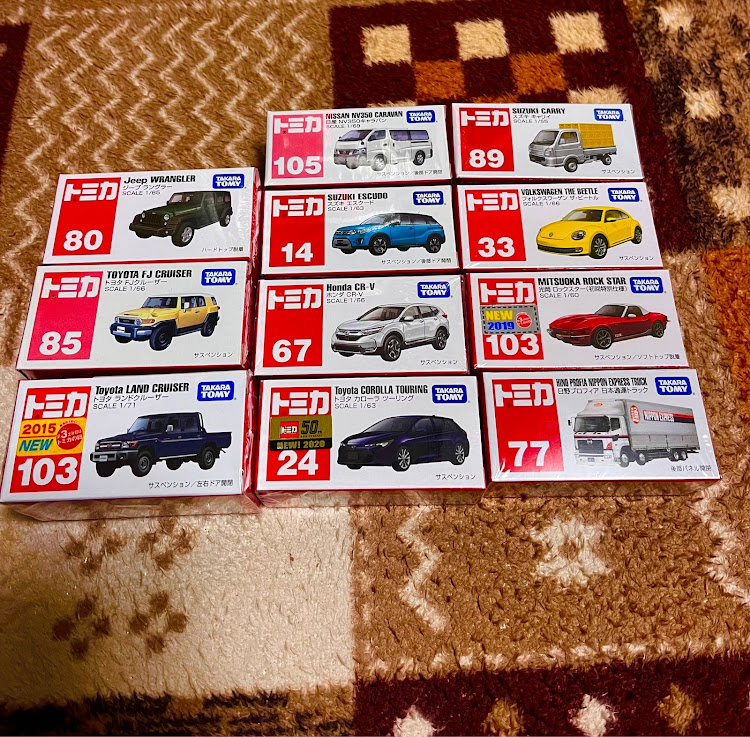 カローラフィールダーの洗車・トミカ・衝動買いに関するカスタム事例の投稿画像2枚目