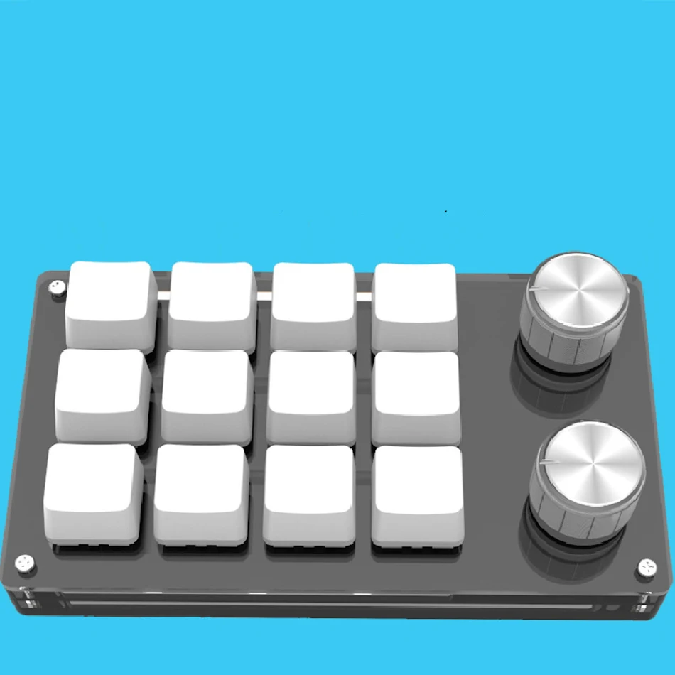 Aangepaste 12-toetsen USB-toetsenbord voor kopiëren en plakken — Verhoog de efficiëntie en vereenvoudig repetitieve taken direct.