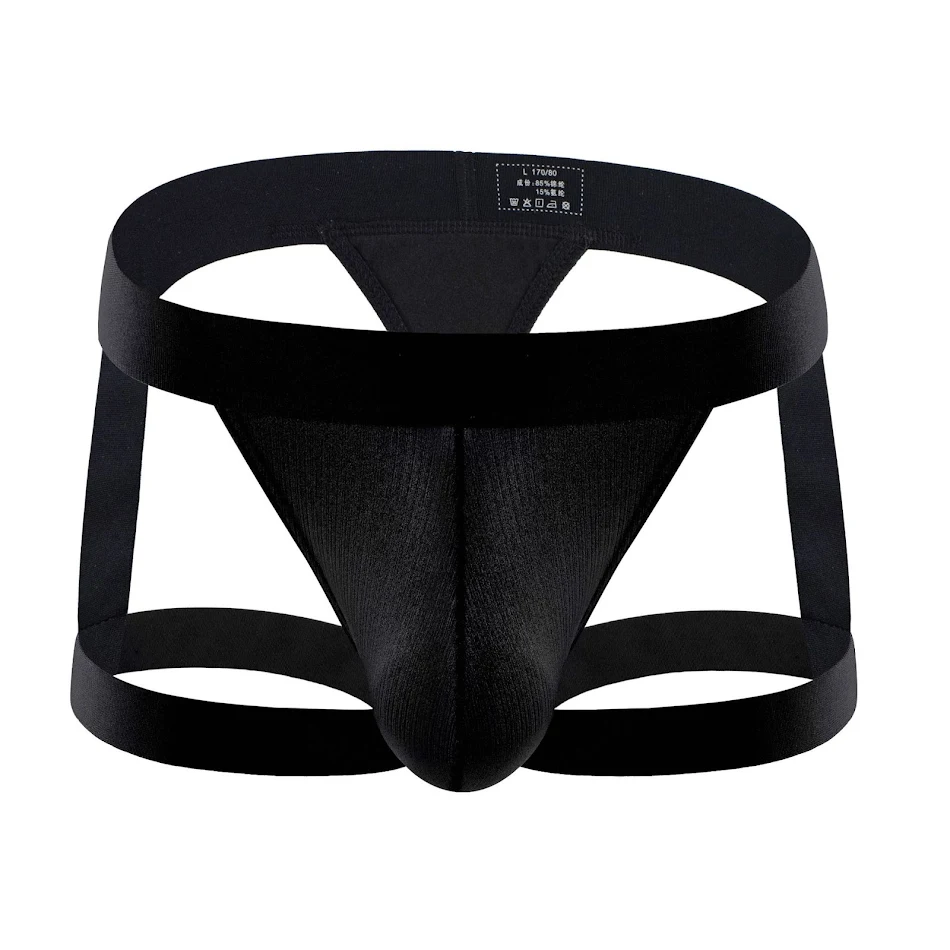 T-back homme mode rehausseur de hanches couleur unie. Sculptez votre silhouette, galbez vos fesses, confort et style assurés.
