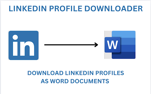 Linkedin Profile Downloader