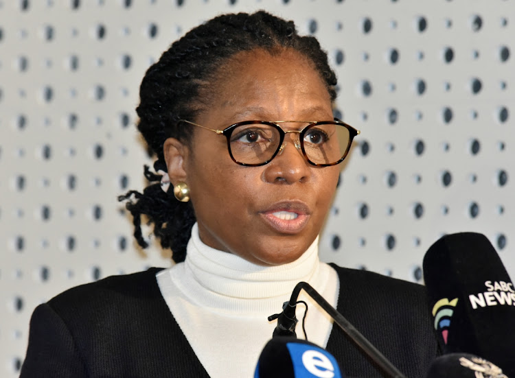 Public service and administration minister Ayanda Dlodlo.