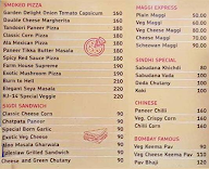 Rj14 Raipur menu 1