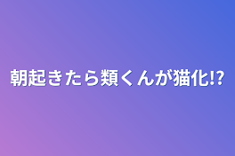 朝起きたら類くんが猫化!?