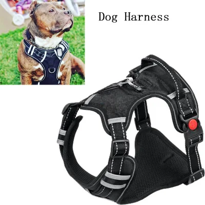 Harnais de poitrine anti-explosion pour voiture pour animaux de compagnie Sécurité renforcée pour chiens et chats en voyage Protection et confort.