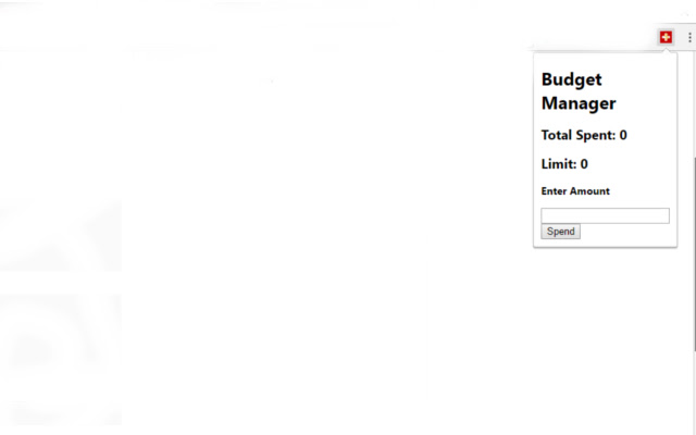 Swiss Budget Manager chrome extension