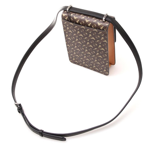 Burberry Monogram Print E-Canvas Robin Crossbody Bag Tb系列印花電話袋