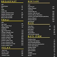 Kaanccha's Restaurant menu 1